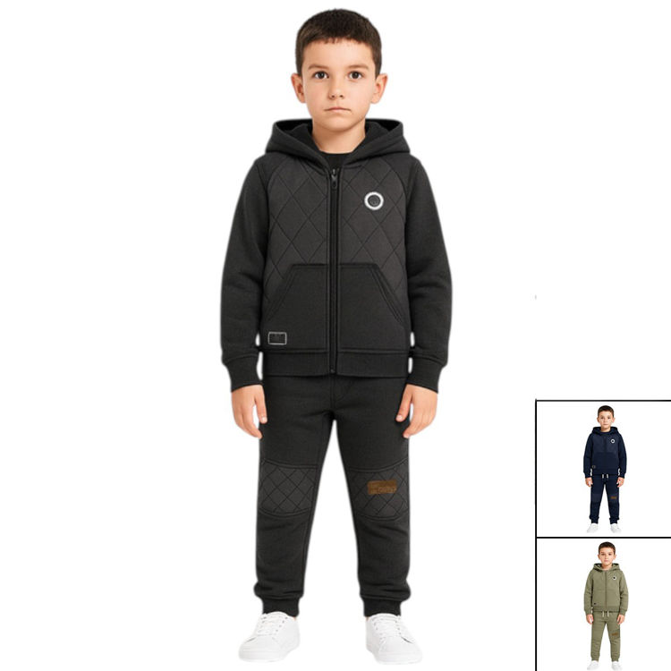 Picture of LLC1257 LEE COOPER KIDS THERMAL FLEECY TWO PIECE TRACKSUIT
